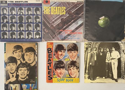 Lot 846 - THE BEATLES - LP PACK (INC SCRAPBOOKS)