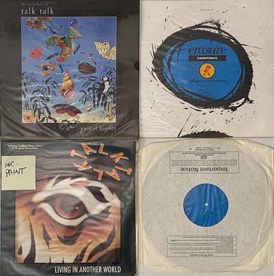 Lot 850 - ERASURE / TALK TALK - 12" / LPs + CD SET