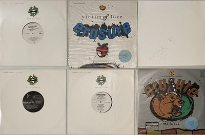 Lot 850 - ERASURE / TALK TALK - 12" / LPs + CD SET