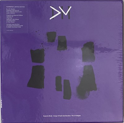 Lot 854 - DEPECHE MODE - SONGS OF FAITH AND DEVOTION BOX SET (12DMBOX08)