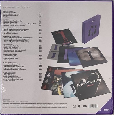 Lot 854 - DEPECHE MODE - SONGS OF FAITH AND DEVOTION BOX SET (12DMBOX08)