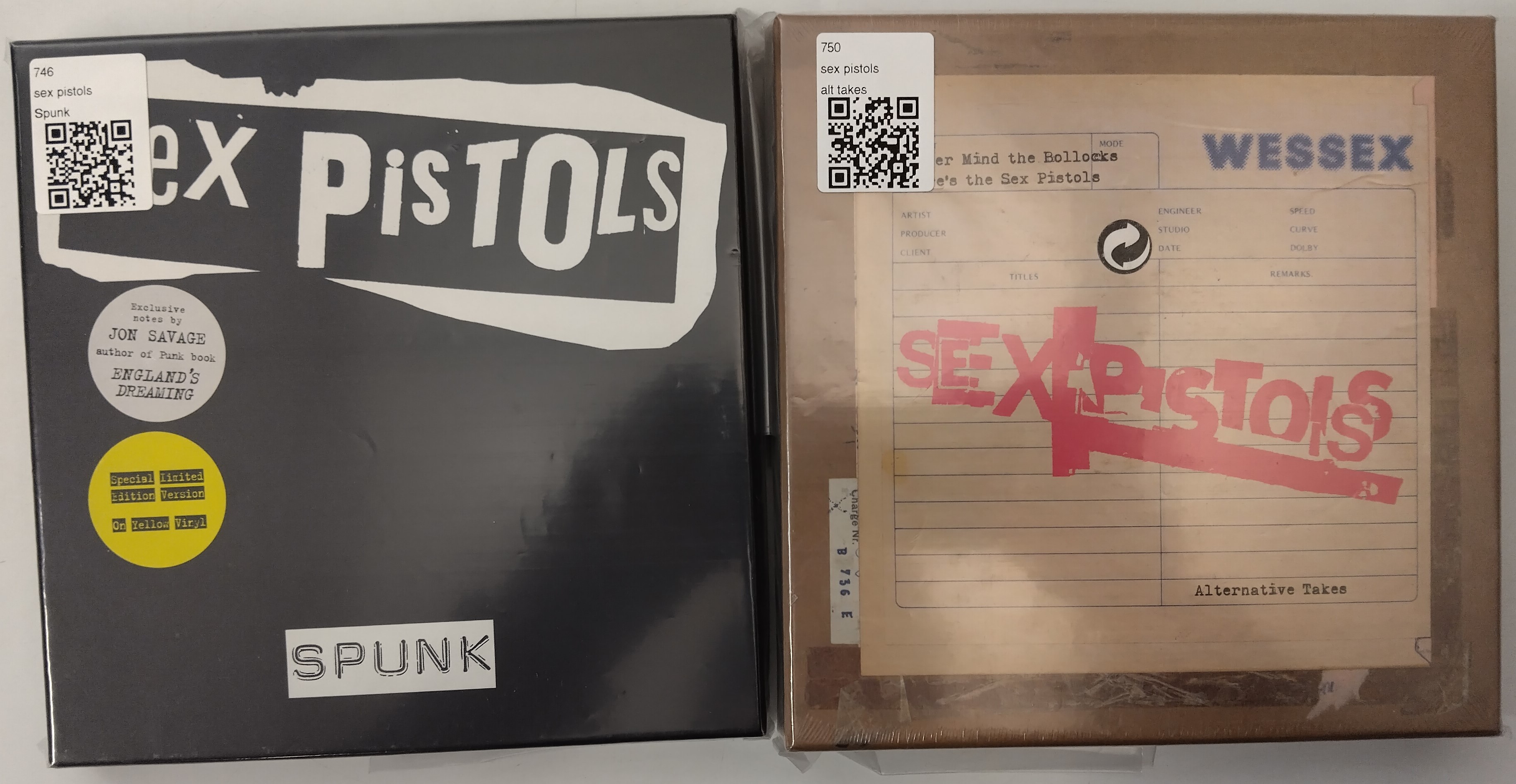 Sex pistols BOXセット Sex Pistols (box set) - Wikipedia