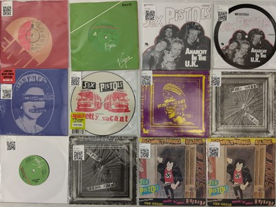 Lot 1057 - SEX PISTOLS - 7" BOX SET / 7" COLLECTION