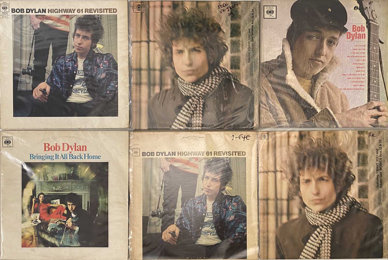 Lot 1060 BOB DYLAN COMPREHENSIVE BACKCATALOGUE