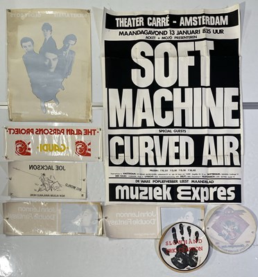 Lot 204 - POSTER AND PROMOTIONAL WINDOW STICKER COLLECTION.