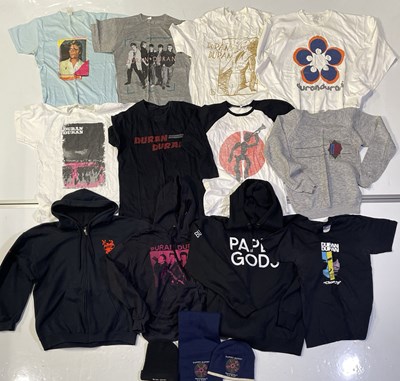 Lot 451 - DURAN DURAN - T-SHIRT/CLOTHING COLLECTION.