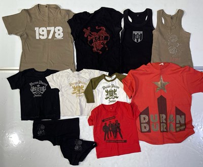 Lot 452 - DURAN DURAN - JOHN RICHMOND DESIGNED VINTAGE T-SHIRTS.