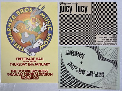 Lot 211 - 1970S CONCERT POSTERS INC JUICY LUCY / STACKWADDY.