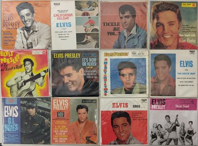 Lot 1043 - ELVIS PRESLEY 7" COLLECTION