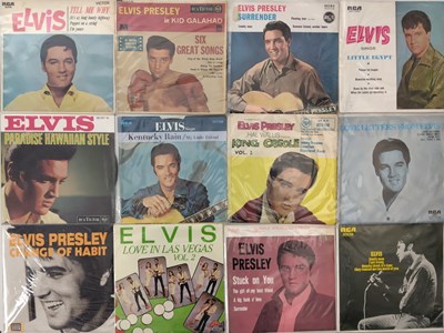 Lot 1043 - ELVIS PRESLEY 7" COLLECTION