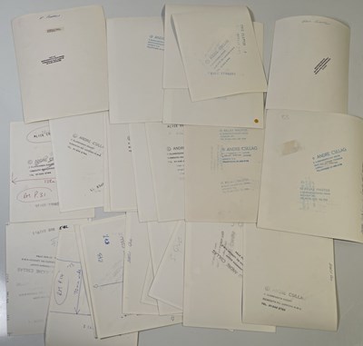Lot 153 - CLASSIC ROCK - ORIGINAL PHOTOGRAPHS BY ANDRE CSILLAG - .SPRINGSTEEN / CLAPTON ETC