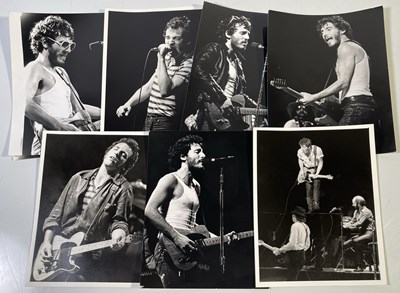 Lot 153 - CLASSIC ROCK - ORIGINAL PHOTOGRAPHS BY ANDRE CSILLAG - .SPRINGSTEEN / CLAPTON ETC