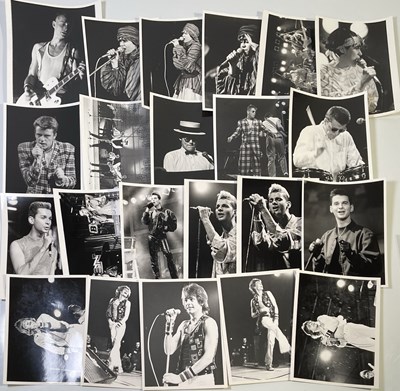 Lot 155 - 1980S BANDS - ORIGINAL PHOTOGRAPHS BY ANDRE CSILLAG - JOAN JETT/THE JAM/STRANGLERS.