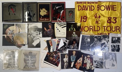 Lot 573 - DAVID BOWIE - MEMORABILIA COLLECTION INC 1980S MIRRORS.