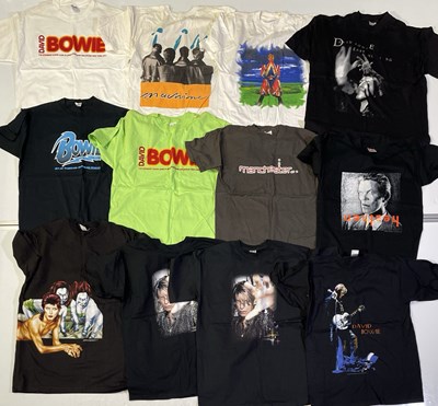 Lot 577 - DAVID BOWIE T-SHIRT COLLECTION.