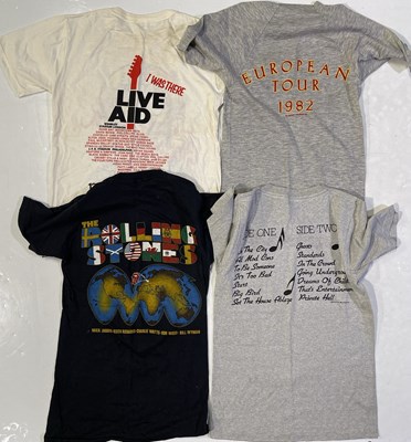 Lot 337 - CONCERT T-SHIRTS INC LIVE AID.