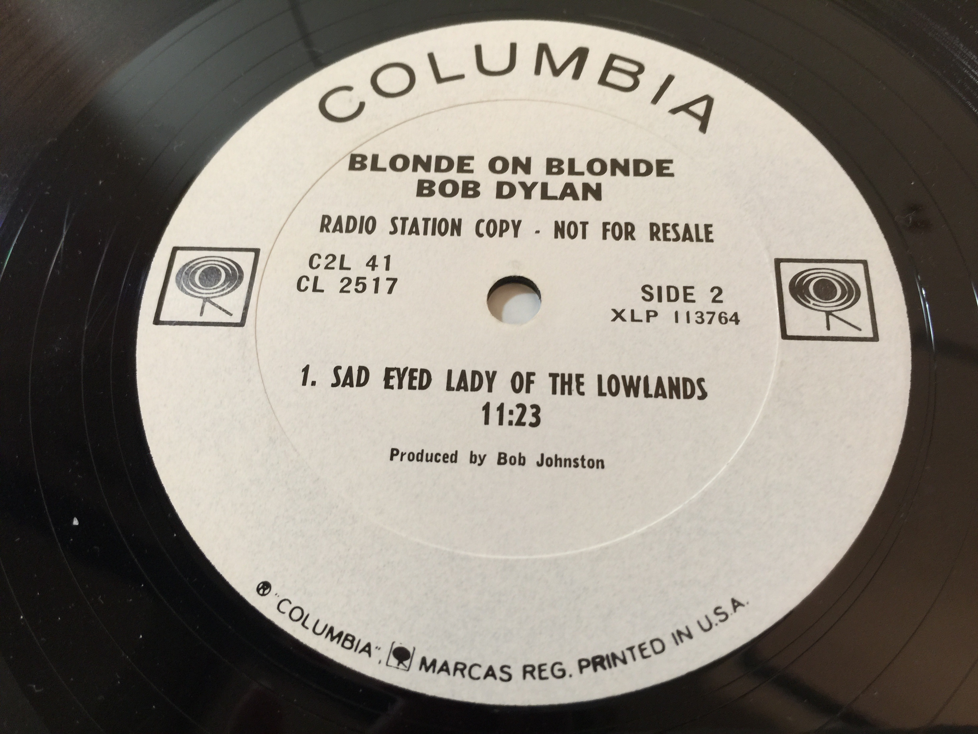 Lot 74 - BOB DYLAN - BLONDE ON BLONDE LP (ORIGINAL US