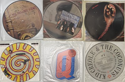 Lot 1131 - CLASSIC/ PROG ROCK - PICTURE DISC/ REISSUE LPs