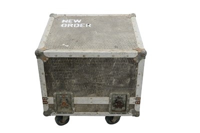 Lot 501 - NEW ORDER - PETER HOOK OWNED AND USED FLIGHT CASE.