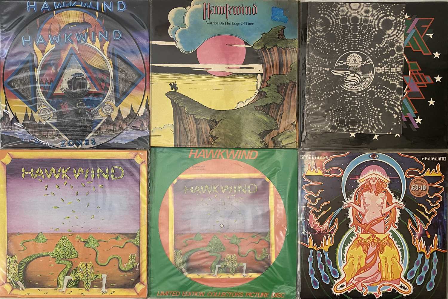 Lot 1078 - HAWKWIND / RELATED - LP / 12