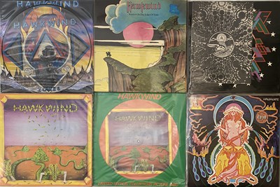 Lot 1078 - HAWKWIND / RELATED - LP / 12" COLLECTION