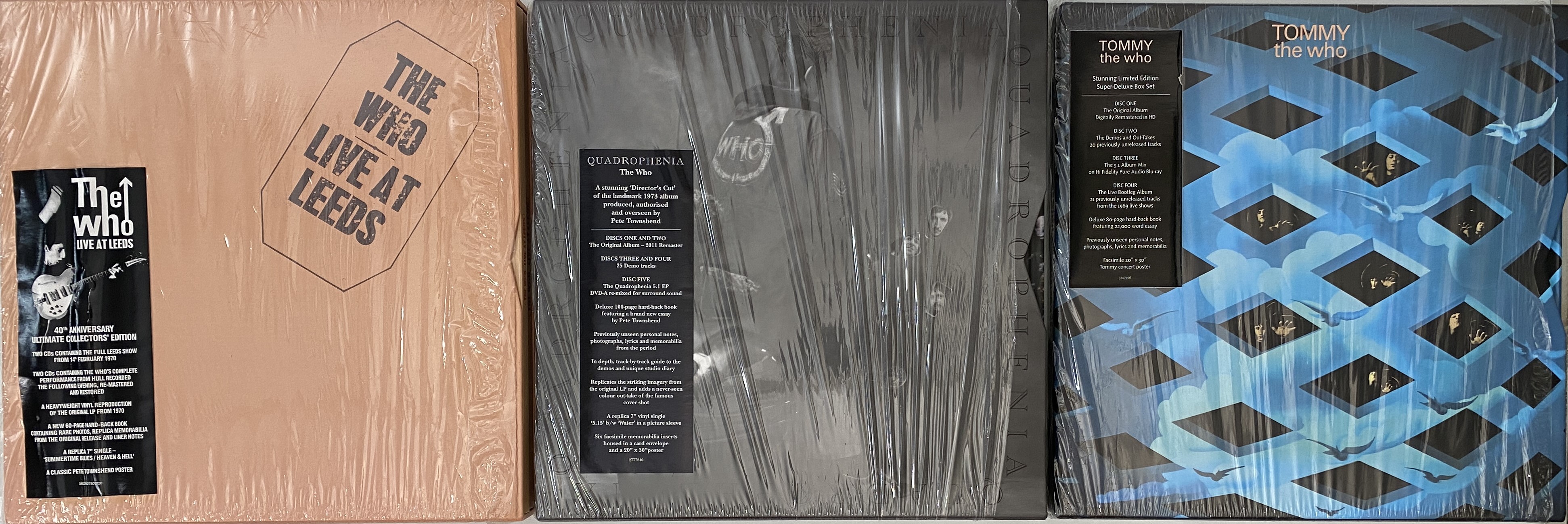 Lot 1094 - THE WHO - BOX SETS