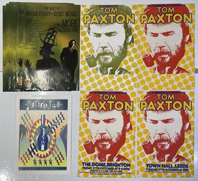 Lot 218 - POSTER COLLECTION INC BRYAN FERRY / ROXY MUSIC.