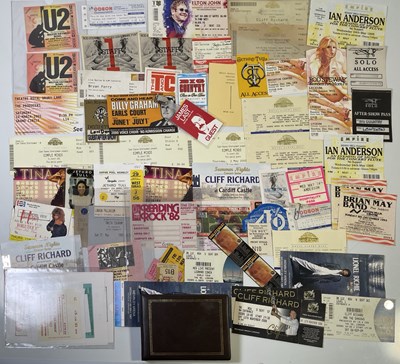 Lot 131 - LARGE COLLECTION OF CONCERT TICKETS AND PASSES.