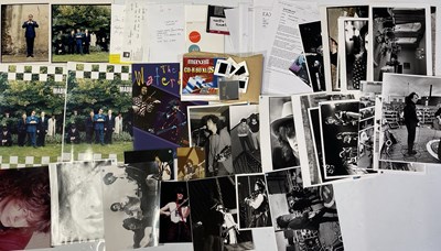 Lot 40 - MADNESS / THE WATERBOYS - ORIGINAL ARTWORK / PRODUCTION MATERIAL FOR PROGRAMMES ETC.