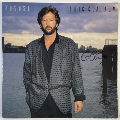 Lot 405 - ERIC CLAPTON - TWICE SIGNED LP.