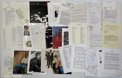 Lot 406 - ERIC CLAPTON - LARGE COLLECTION OF CORRESPONDENCE RE DESIGNS FOR TOUR PROGRAMMES ETC.