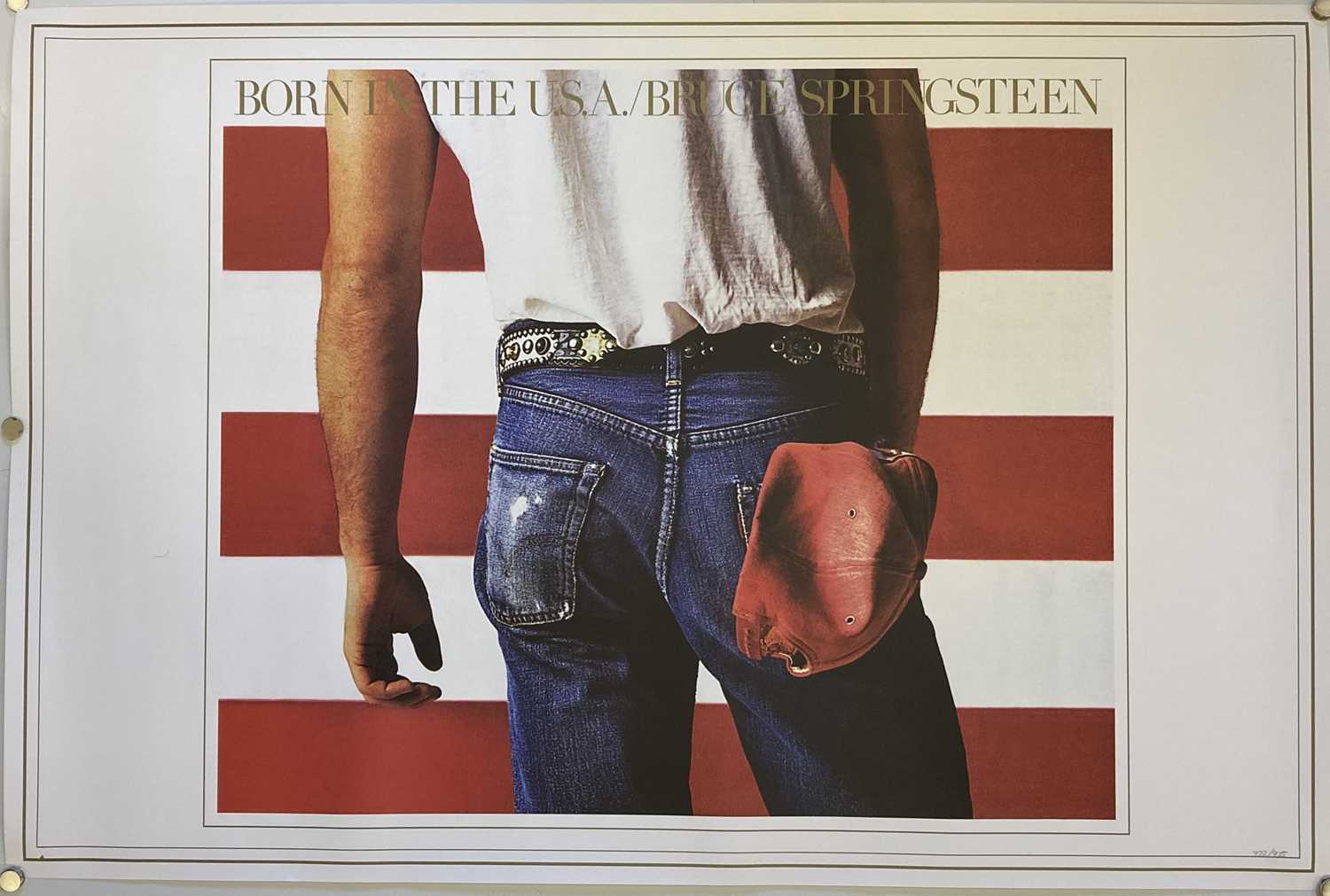 Lot 299 - BRUCE SPRINGSTEEN BORN IN THE USA LIMITED EDITION LITHOGRAPH.