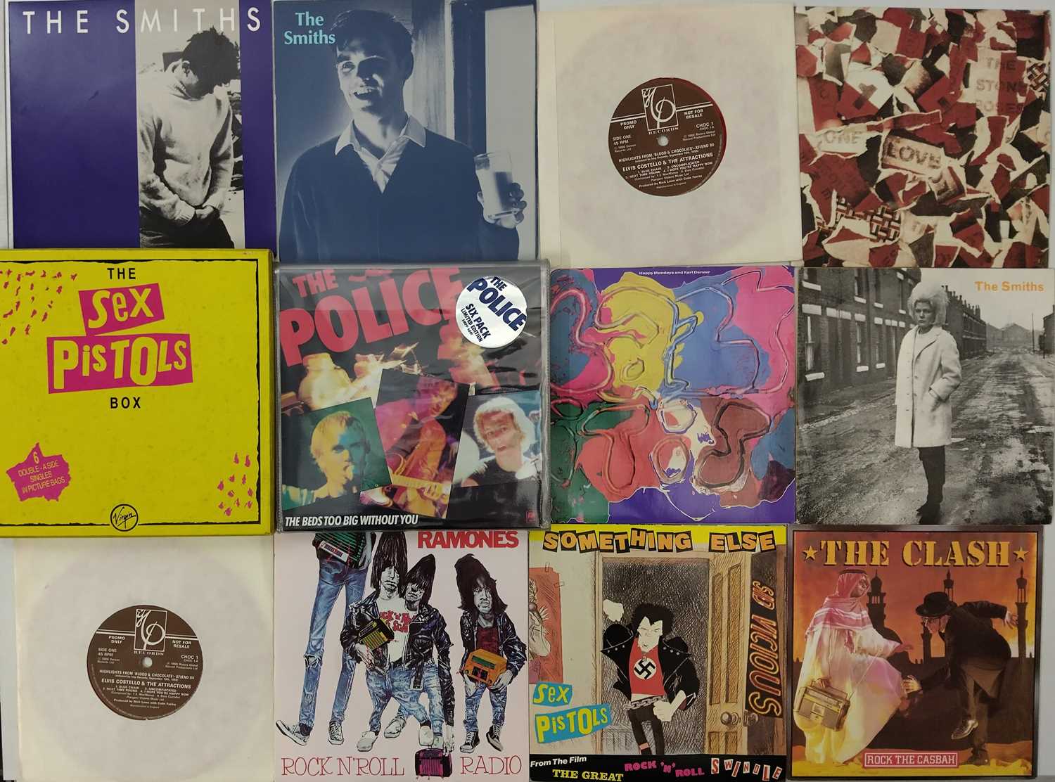 Lot 1118 - PUNK / ALT / NEW WAVE / MOD REVIVAL - 7" COLLECTION
