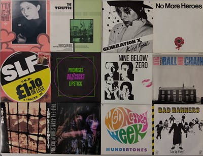 Lot 1118 - PUNK / ALT / NEW WAVE / MOD REVIVAL - 7" COLLECTION