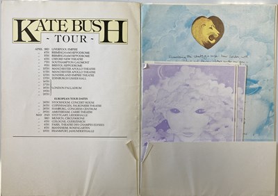 Lot 135 - KATE BUSH PROGRAMMES AND TICKETS.