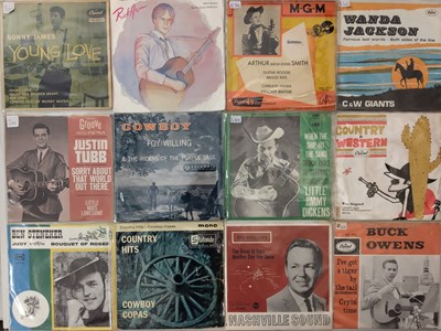 Lot 1054 - COUNTRY, WESTERN, POP AND EASY LISTENING OVERSEAS 7" COLLECTION