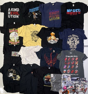 Lot 338 - MUSIC T-SHIRT COLLECTION.