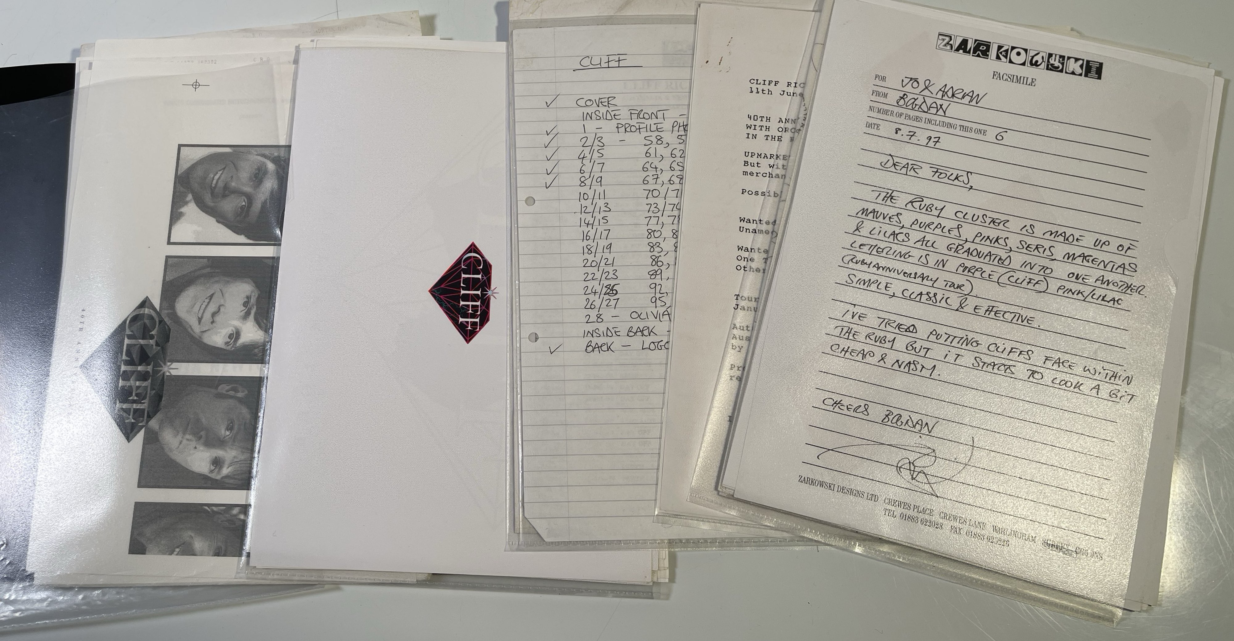 Lot 43 - CLIFF RICHARD - LARGE COLLECTION OF