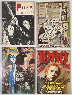 Lot 552 - RARE AND COLLECTABLE PUNK BOOKS.