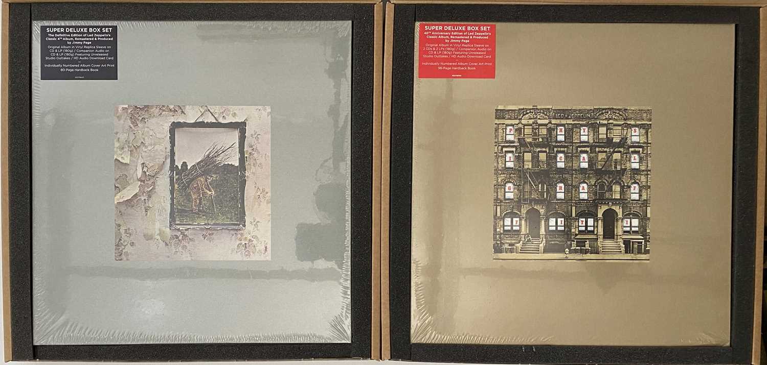 Complete Led Zeppelin Cd Box Set Lot 1229 - LED ZEPPELIN - SUPER DELUXE LP/ CD BOX SETS