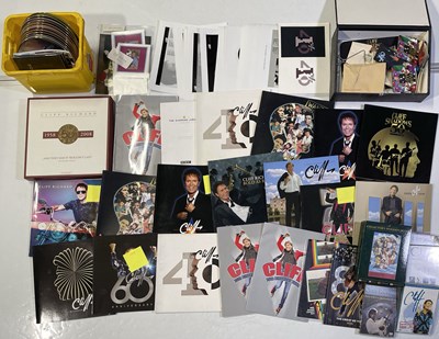 Lot 51 - CLIFF RICHARD - LARGE COLLECTION OF PROGRAMMES/ARTWORK/MEMORABILIA.