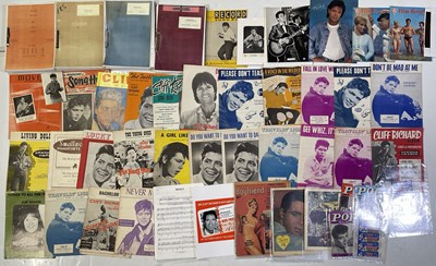 Lot 52 - CLIFF RICHARD - LARGE COLLECTION OF ORIGINAL MEMORABILIA.