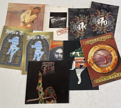 Lot 53 - JETHRO TULL - ARTWORK / TRANSPARENCIES / PROGRAMMES ETC.