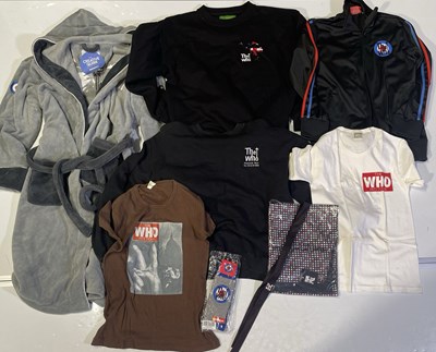 Lot 67 - THE WHO - CLOTHING COLLECTION INC ORIGINAL 1970S T-SHIRTS.