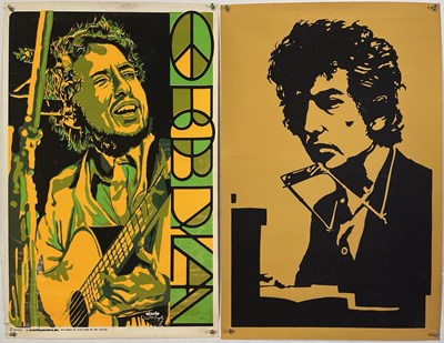 Lot 227 - BOB DYLAN - VINTAGE SCREENPRINTED POSTERS.