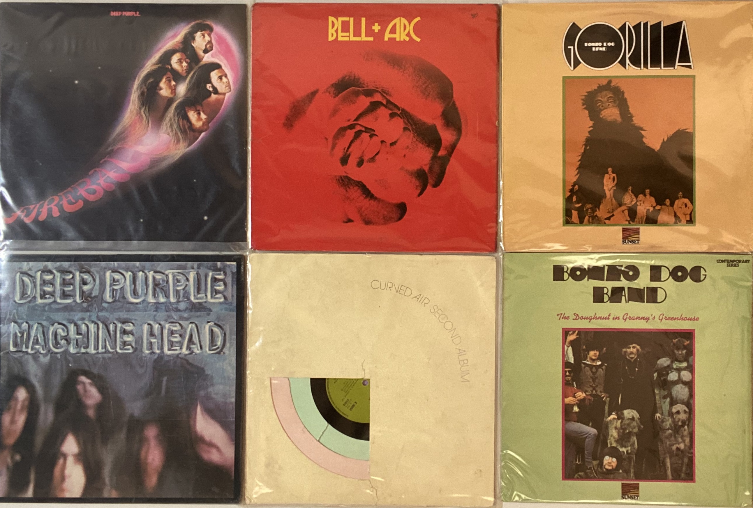 Lot 817 - CLASSIC/ PROG/ PSYCH ROCK - LPs