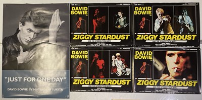 Lot 580 - DAVID BOWIE - ZIGGY STARDUST FILM POSTERS/SUKITA POSTER.