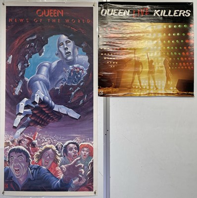 Lot 434 - QUEEN - POSTERS INC ORIGINAL 1979 LIVE KILLERS PROMO.