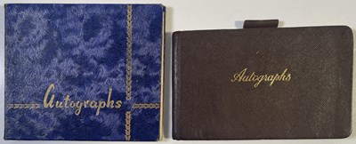 Lot 308 - TWO AUTOGRAPH BOOKS WITH EXCELLENT SELECTION OF 1950S/60S STARS.