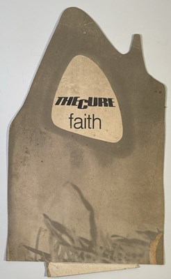 Lot 447 - THE CURE - ORIGINAL PROMOTIONAL SHOP STANDEE FOR 'FAITH'.